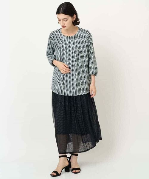 Maison de CINQ / メゾン ドゥ サンク カットソー | ジオメトリックジャージーカットソー | 詳細11