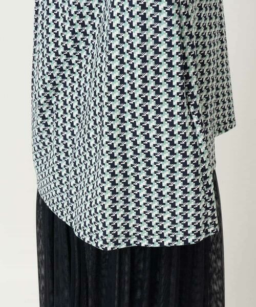 Maison de CINQ / メゾン ドゥ サンク カットソー | ジオメトリックジャージーカットソー | 詳細8