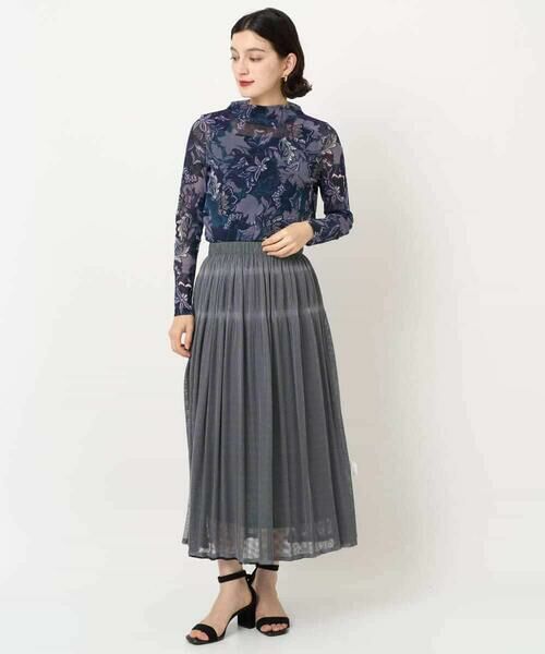 Maison de CINQ / メゾン ドゥ サンク カットソー | モダン更紗プリント長袖カットソー | 詳細18