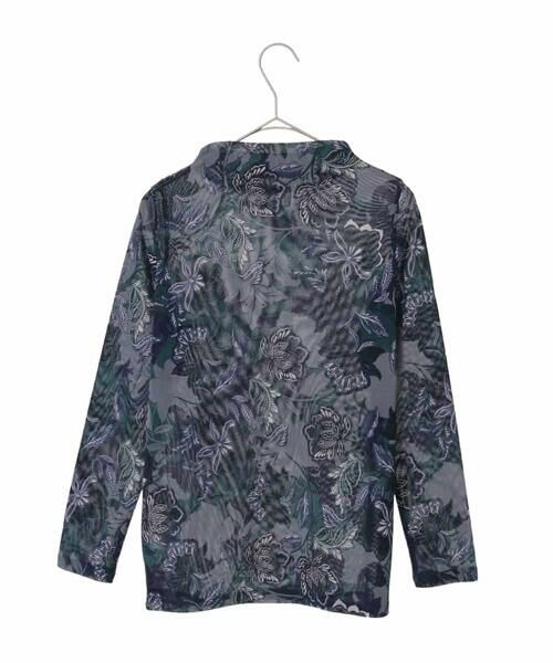 Maison de CINQ / メゾン ドゥ サンク カットソー | モダン更紗プリント長袖カットソー | 詳細21