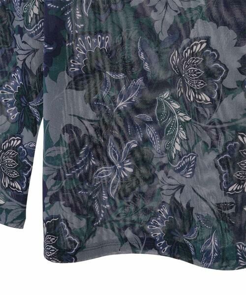 Maison de CINQ / メゾン ドゥ サンク カットソー | モダン更紗プリント長袖カットソー | 詳細24