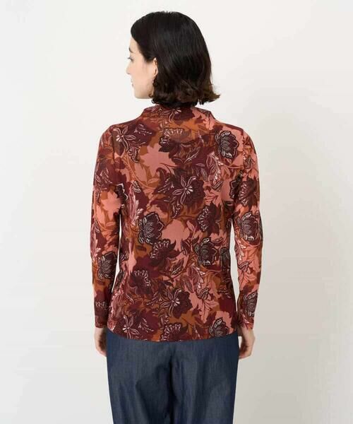 Maison de CINQ / メゾン ドゥ サンク カットソー | モダン更紗プリント長袖カットソー | 詳細7