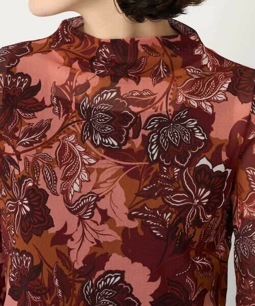 Maison de CINQ / メゾン ドゥ サンク カットソー | モダン更紗プリント長袖カットソー | 詳細8