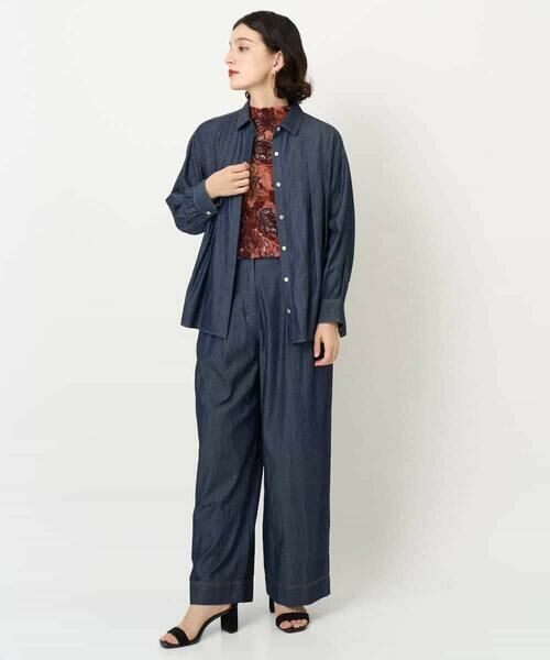 Maison de CINQ / メゾン ドゥ サンク その他パンツ | [セットアップ対応]ライトデニムパンツ | 詳細10