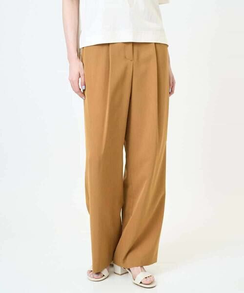 Maison de CINQ / メゾン ドゥ サンク その他パンツ | タック入りセミワイドパンツ | 詳細1
