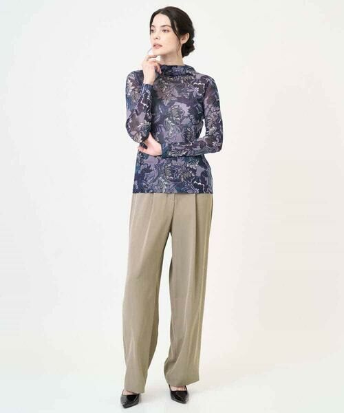 Maison de CINQ / メゾン ドゥ サンク その他パンツ | タック入りセミワイドパンツ | 詳細10