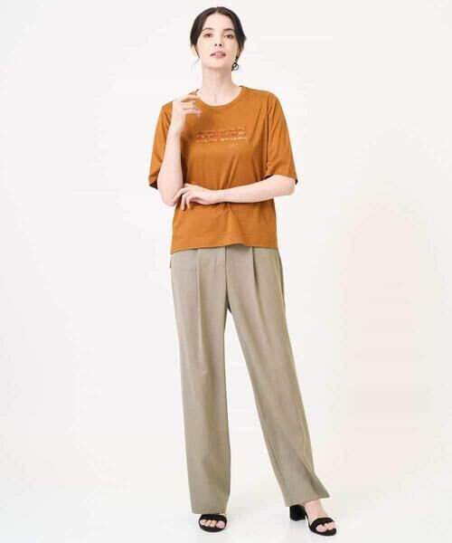 Maison de CINQ / メゾン ドゥ サンク その他パンツ | タック入りセミワイドパンツ | 詳細12