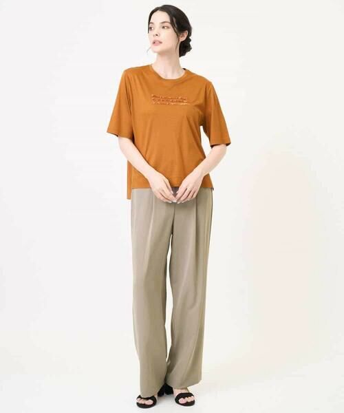 Maison de CINQ / メゾン ドゥ サンク その他パンツ | タック入りセミワイドパンツ | 詳細13