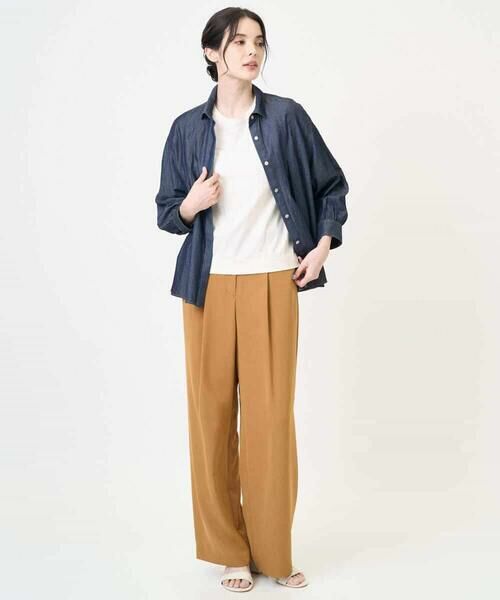 Maison de CINQ / メゾン ドゥ サンク その他パンツ | タック入りセミワイドパンツ | 詳細17