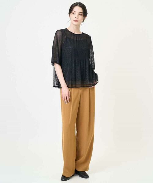 Maison de CINQ / メゾン ドゥ サンク その他パンツ | タック入りセミワイドパンツ | 詳細19