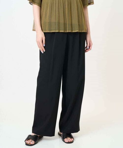 Maison de CINQ / メゾン ドゥ サンク その他パンツ | タック入りセミワイドパンツ | 詳細2