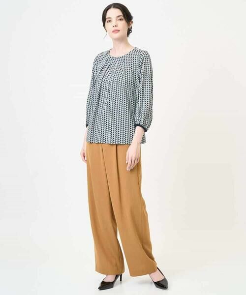 Maison de CINQ / メゾン ドゥ サンク その他パンツ | タック入りセミワイドパンツ | 詳細23