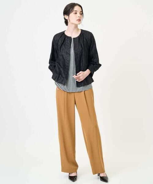 Maison de CINQ / メゾン ドゥ サンク その他パンツ | タック入りセミワイドパンツ | 詳細24