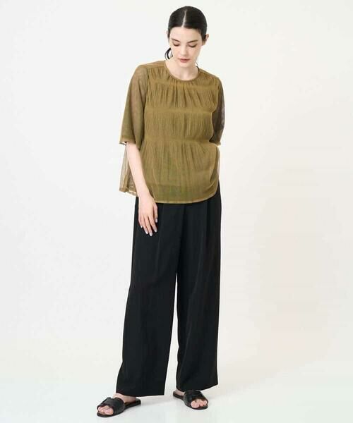 Maison de CINQ / メゾン ドゥ サンク その他パンツ | タック入りセミワイドパンツ | 詳細26