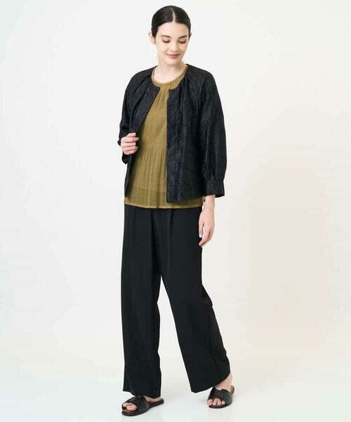 Maison de CINQ / メゾン ドゥ サンク その他パンツ | タック入りセミワイドパンツ | 詳細29