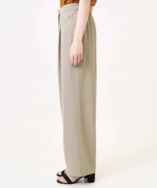 Maison de CINQ / メゾン ドゥ サンク その他パンツ | タック入りセミワイドパンツ | 詳細3