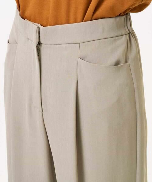Maison de CINQ / メゾン ドゥ サンク その他パンツ | タック入りセミワイドパンツ | 詳細5