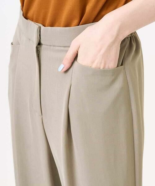 Maison de CINQ / メゾン ドゥ サンク その他パンツ | タック入りセミワイドパンツ | 詳細6