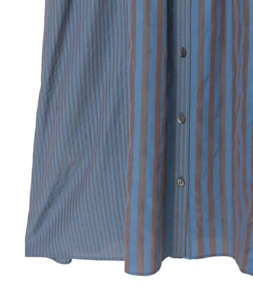 Maison de CINQ / メゾン ドゥ サンク ロング・マキシ丈ワンピース | 【小さいサイズ】ストライプパターン切り替えデザインワンピース | 詳細27