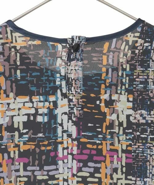 Maison de CINQ / メゾン ドゥ サンク ロング・マキシ丈ワンピース | 【小さいサイズ】ウエストギャザーチェックプリントワンピース /洗濯機で洗える | 詳細16