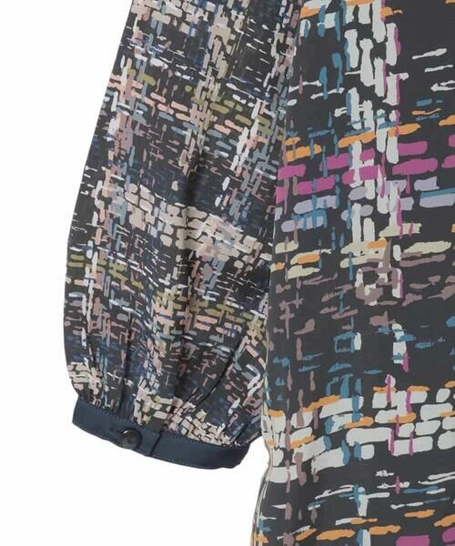 Maison de CINQ / メゾン ドゥ サンク ロング・マキシ丈ワンピース | 【小さいサイズ】ウエストギャザーチェックプリントワンピース /洗濯機で洗える | 詳細18