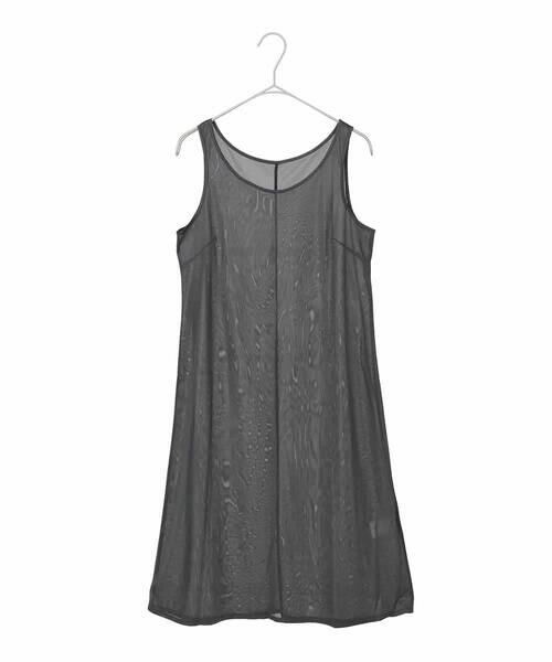 Maison de CINQ / メゾン ドゥ サンク ロング・マキシ丈ワンピース | 【小さいサイズ】ドット柄カットジャカードワンピース | 詳細19