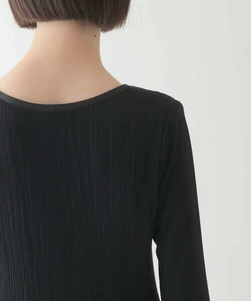 Maison de CINQ / メゾン ドゥ サンク ロング・マキシ丈ワンピース | 【小さいサイズ】ドット柄カットジャカードワンピース | 詳細5