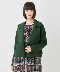 Maison de CINQ / メゾン ドゥ サンク セットアップ | 【小さいサイズ】ミラノリブニットジャケット/洗える