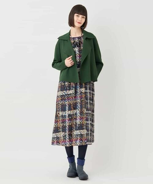 Maison de CINQ / メゾン ドゥ サンク セットアップ | 【小さいサイズ】ミラノリブニットジャケット/洗える | 詳細17