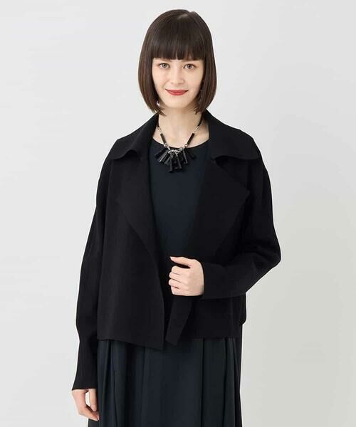 Maison de CINQ / メゾン ドゥ サンク セットアップ | 【小さいサイズ】ミラノリブニットジャケット/洗える | 詳細3