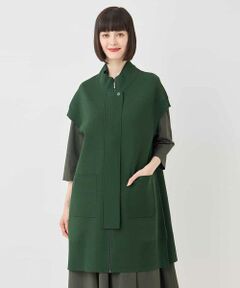 Maison de CINQ / メゾン ドゥ サンク ベスト | 【小さいサイズ】ミラノリブニットベスト/洗える