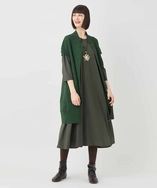 Maison de CINQ / メゾン ドゥ サンク ベスト | 【小さいサイズ】ミラノリブニットベスト/洗える | 詳細14