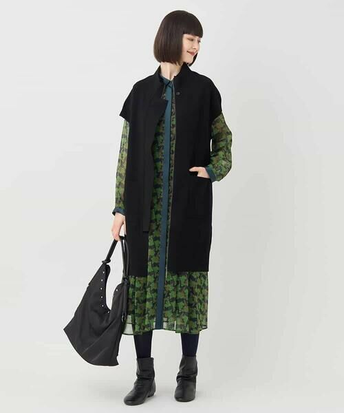 Maison de CINQ / メゾン ドゥ サンク ベスト | 【小さいサイズ】ミラノリブニットベスト/洗える | 詳細16