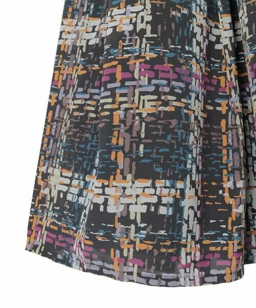 Maison de CINQ / メゾン ドゥ サンク ロング・マキシ丈スカート | 【小さいサイズ】チェックプリントフレアスカート/洗濯機で洗える | 詳細18