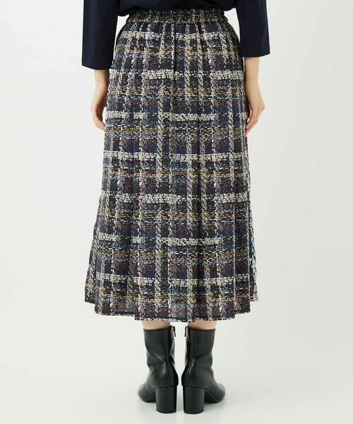 Maison de CINQ / メゾン ドゥ サンク ロング・マキシ丈スカート | 【小さいサイズ】チェックプリントフレアスカート/洗濯機で洗える | 詳細5