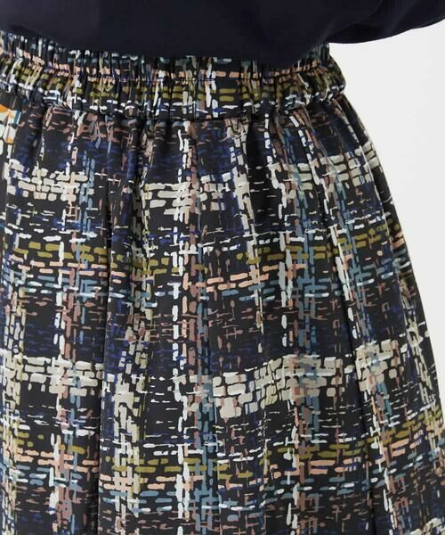 Maison de CINQ / メゾン ドゥ サンク ロング・マキシ丈スカート | 【小さいサイズ】チェックプリントフレアスカート/洗濯機で洗える | 詳細8