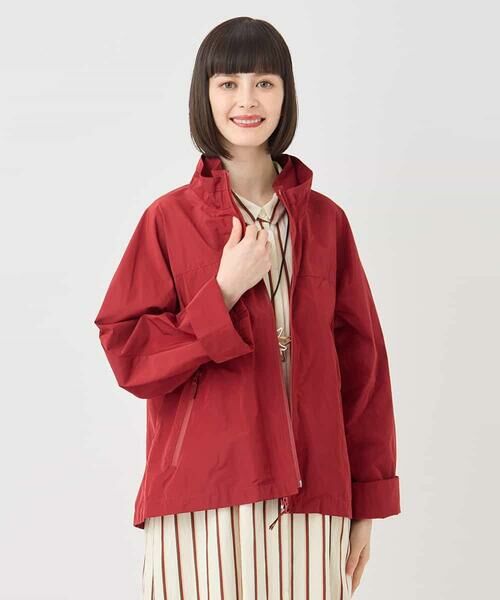 Maison de CINQ / メゾン ドゥ サンク その他アウター | 【小さいサイズ】メモリータフタジップアップブルゾン /洗える | 詳細1