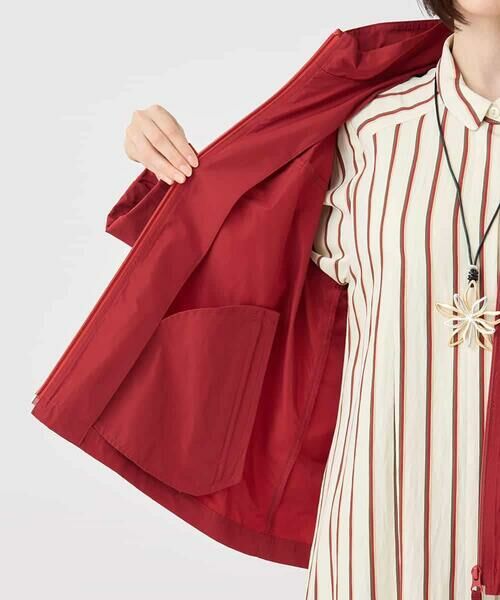 Maison de CINQ / メゾン ドゥ サンク その他アウター | 【小さいサイズ】メモリータフタジップアップブルゾン /洗える | 詳細11