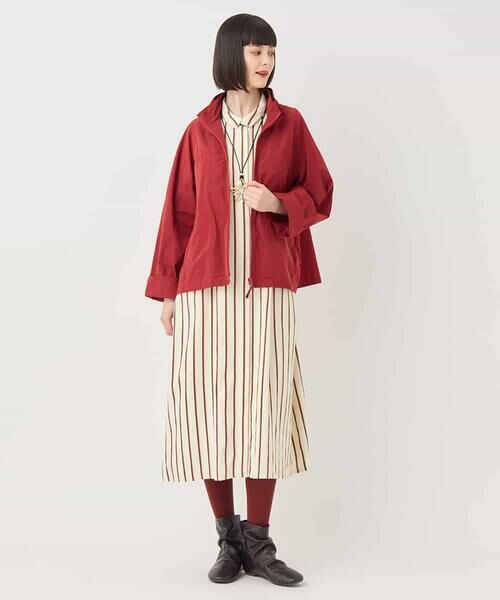 Maison de CINQ / メゾン ドゥ サンク その他アウター | 【小さいサイズ】メモリータフタジップアップブルゾン /洗える | 詳細15