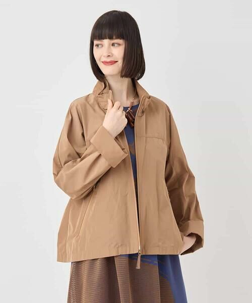 Maison de CINQ / メゾン ドゥ サンク その他アウター | 【小さいサイズ】メモリータフタジップアップブルゾン /洗える | 詳細4