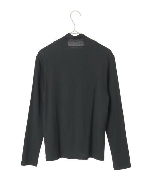 Maison de CINQ / メゾン ドゥ サンク カットソー | 【小さいサイズ】配色ラインハイネックインナートップ | 詳細22