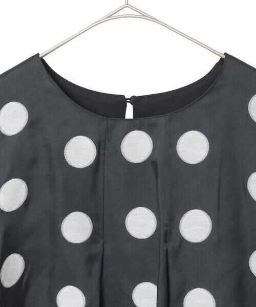 Maison de CINQ / メゾン ドゥ サンク カットソー | 【小さいサイズ】ドットジャカードカットソー | 詳細15