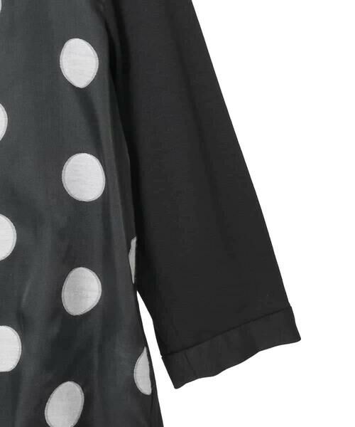 Maison de CINQ / メゾン ドゥ サンク カットソー | 【小さいサイズ】ドットジャカードカットソー | 詳細17