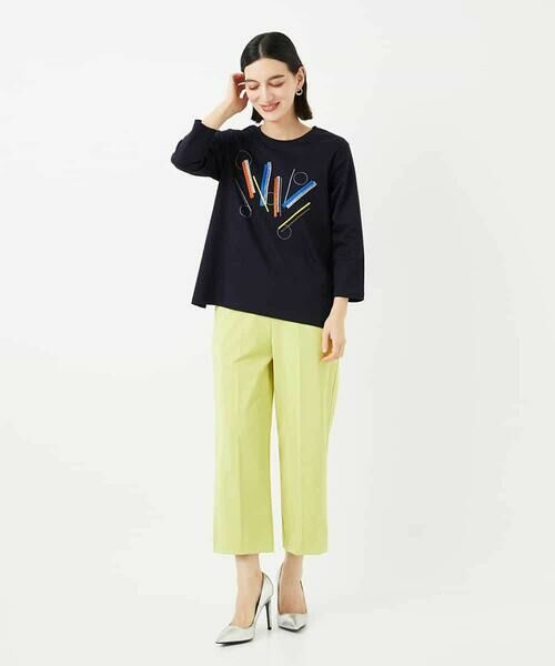 Maison de CINQ / メゾン ドゥ サンク ショート・ハーフ・半端丈パンツ | 【小さいサイズ】美シルエットプルオンパンツ | 詳細18