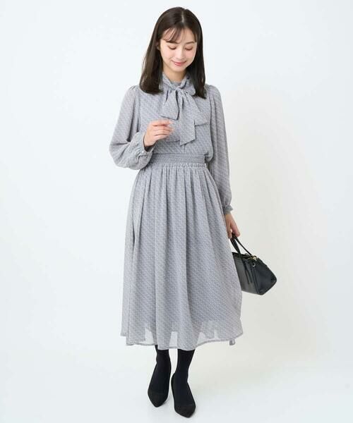 Maison de CINQ / メゾン ドゥ サンク シャツ・ブラウス | 【小さいサイズ】チェック柄ボウタイシフォンブラウス/洗濯機で洗える | 詳細19