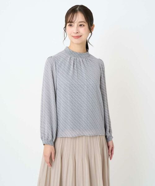 Maison de CINQ / メゾン ドゥ サンク シャツ・ブラウス | 【小さいサイズ】チェック柄ボウタイシフォンブラウス/洗濯機で洗える | 詳細4