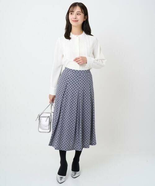 Maison de CINQ / メゾン ドゥ サンク シャツ・ブラウス | 【小さいサイズ】フロントピンタックレースブラウス/洗濯機で洗える | 詳細19