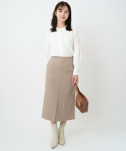 Maison de CINQ / メゾン ドゥ サンク シャツ・ブラウス | 【小さいサイズ】フロントピンタックレースブラウス/洗濯機で洗える | 詳細22