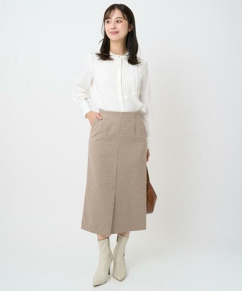 Maison de CINQ / メゾン ドゥ サンク シャツ・ブラウス | 【小さいサイズ】フロントピンタックレースブラウス/洗濯機で洗える | 詳細23