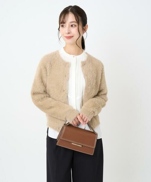 Maison de CINQ / メゾン ドゥ サンク シャツ・ブラウス | 【小さいサイズ】フロントピンタックレースブラウス/洗濯機で洗える | 詳細3